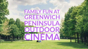 Family-friendly outdoor cinema Greenwich Peninsula